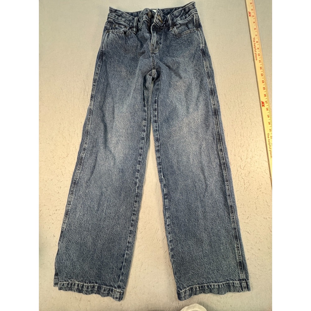 Pacsun Casey Baggy Jeans Women's 23 Blue Denim Relaxed Fit Comfort Low Rise Boho